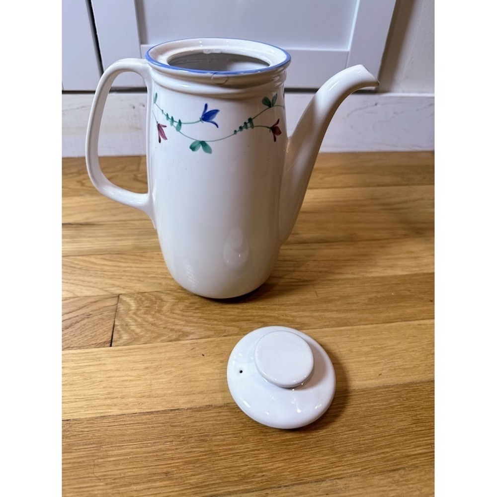 Savoir Vivre Portofino Blue Coffee Pot Teapot LID ONLY -REPLACEMENT LID ONLY!